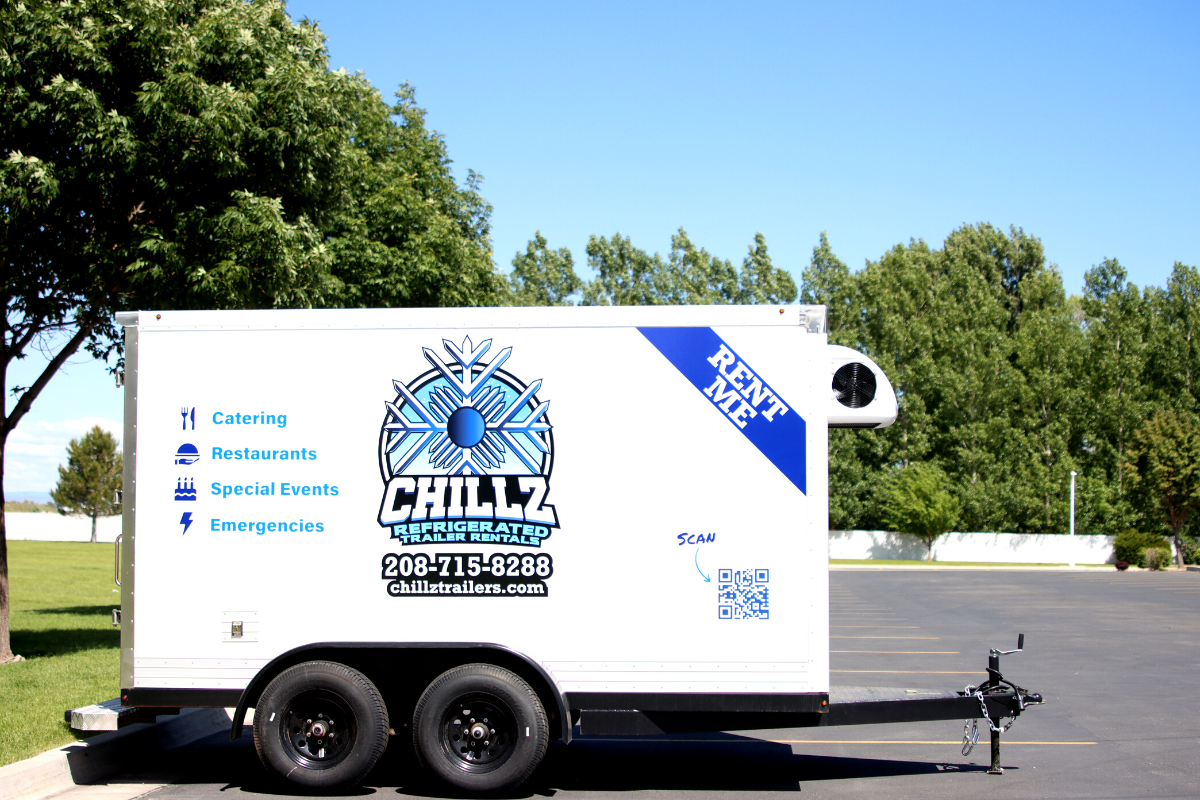 Small Mobile Refrigerated Trailer Rentals Albuquerque, NM
