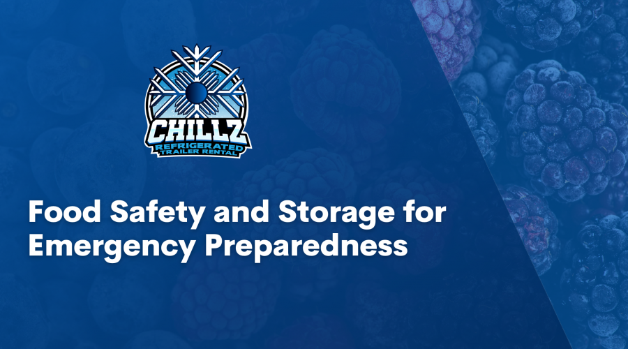 Food Safety and Storage for Emergency Preparedness
